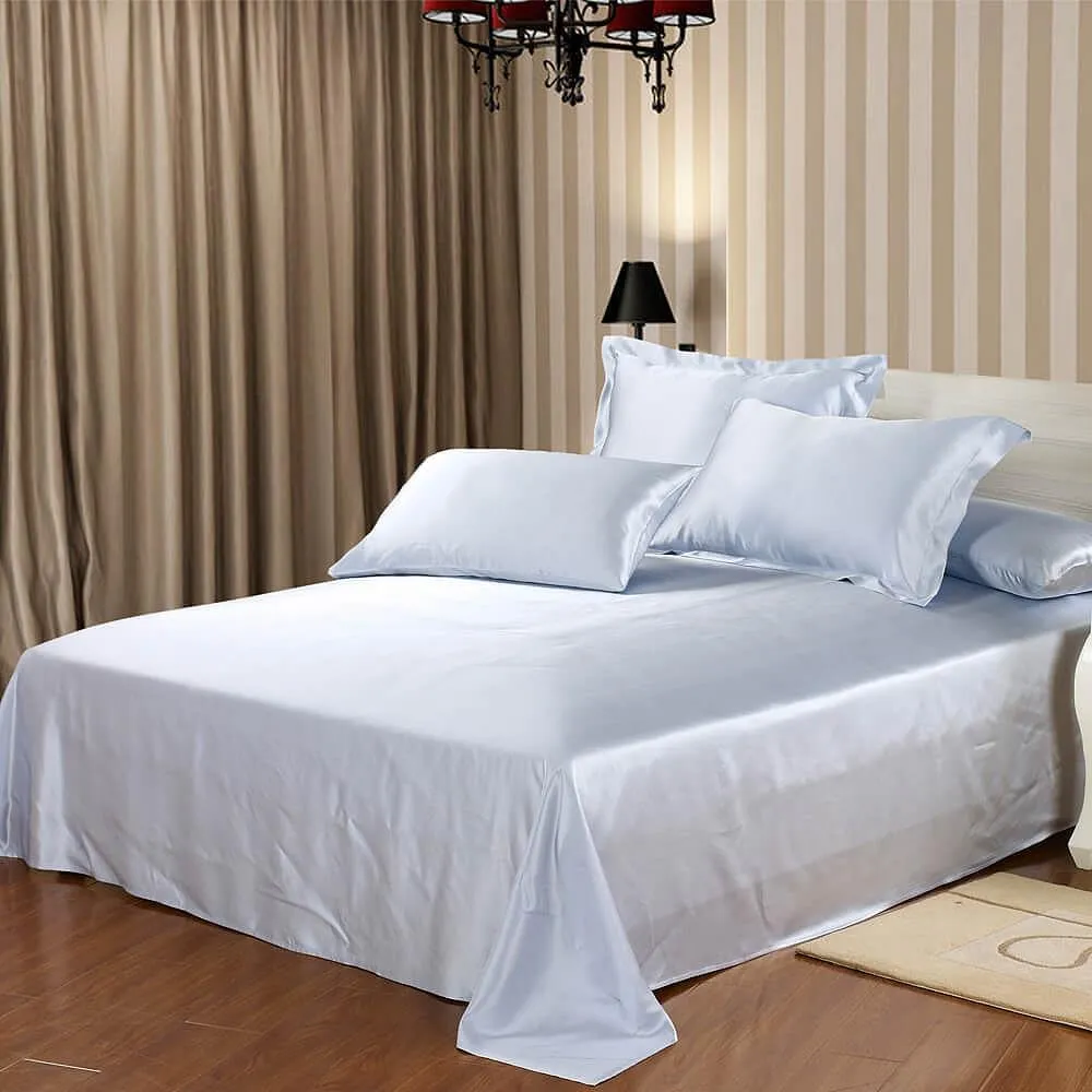 22 Momme SeamlessPure Mulberry Silk Flat Sheet