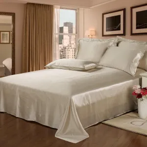 22 Momme SeamlessPure Mulberry Silk Flat Sheet