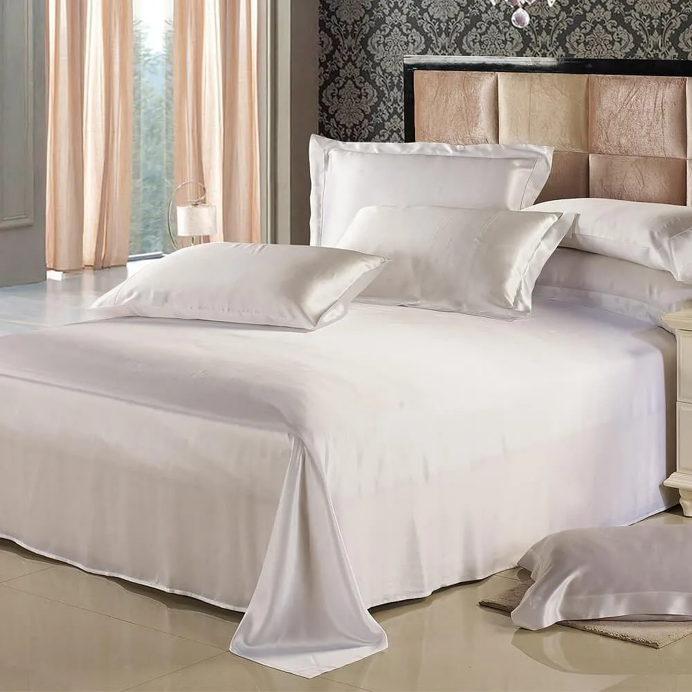 22 Momme SeamlessPure Mulberry Silk Flat Sheet