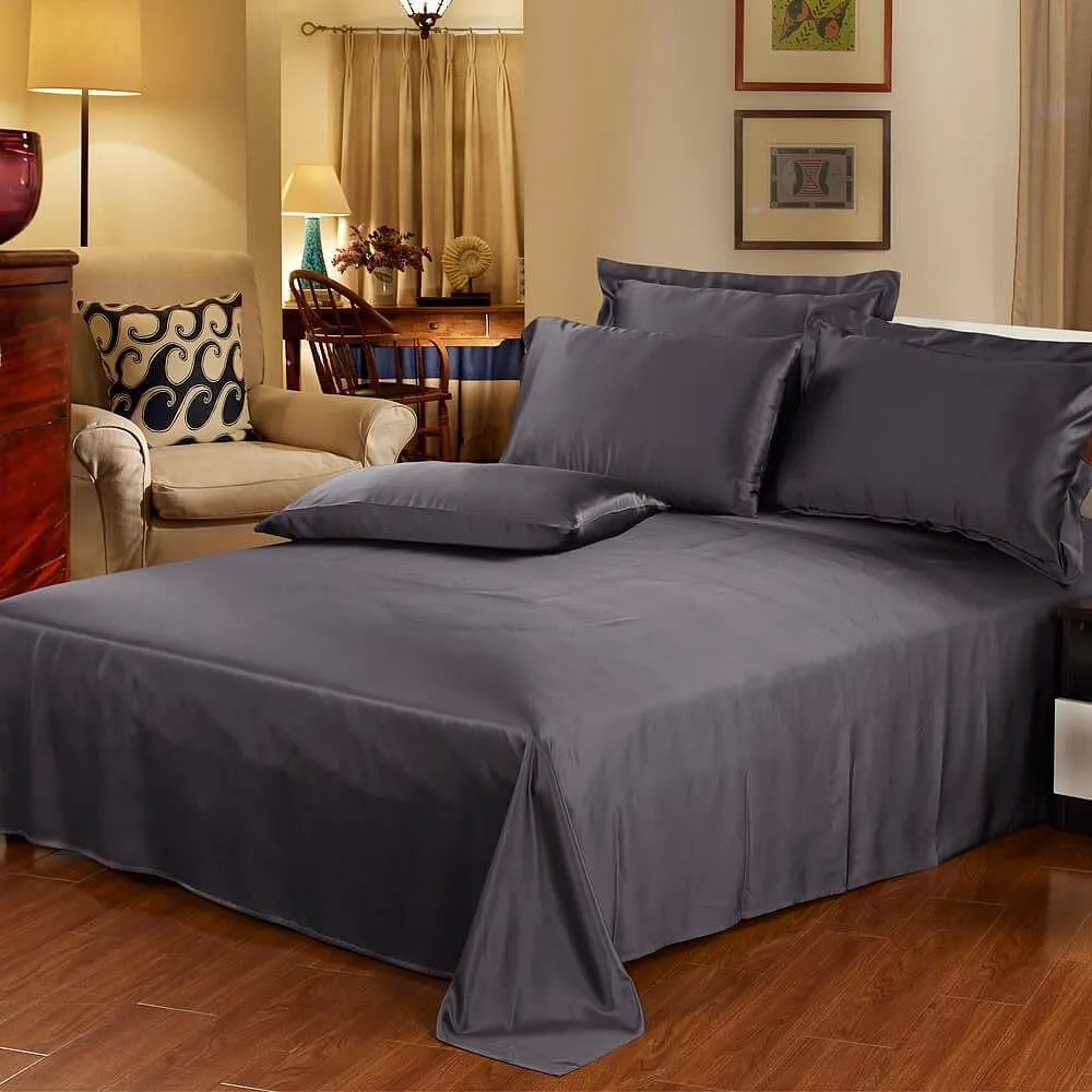 22 Momme SeamlessPure Mulberry Silk Flat Sheet