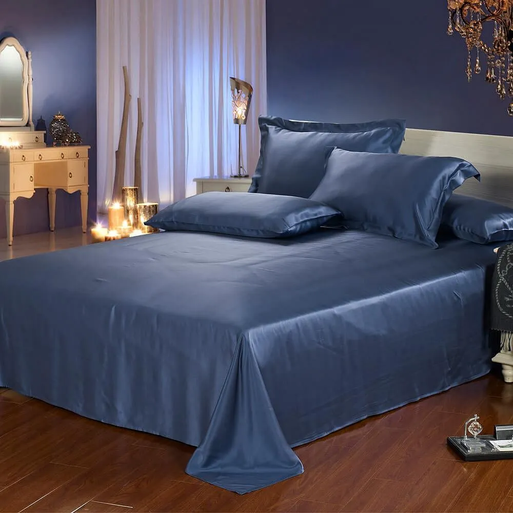 22 Momme SeamlessPure Mulberry Silk Flat Sheet