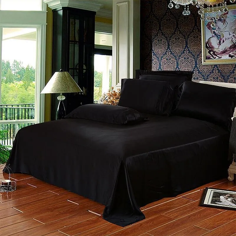 22 Momme SeamlessPure Mulberry Silk Flat Sheet