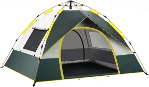2/3/4 Person Camping Dome Tent 83x59x49 inch, Instant Pop Up Tent for Camping, Ultralight Dome Tent, 4 Person Instant Camping Tent with Removable Rain Fly, 60 Seconds Set Up Tents