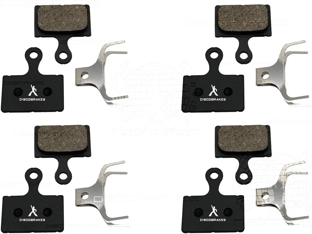 4 Pairs of Ceramic Pads Compatible with TRP Hylex RS Flat Mount Disc Brakes, Hylex Flat-Mount Specific