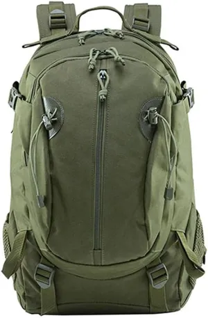40L Camping Backpack Bag Hiking Climbing Rucksack Waterproof Trekking Camouflage Army Backpak Outdoor Daypack-Army Green
