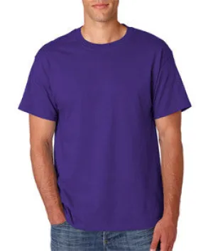 5180 Hanes Adult Beefy-T® T-Shirt Purple