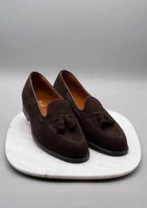 666 Mocha Suede Tassel Loafer