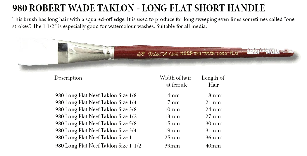980 Neef Taklon Long Flat