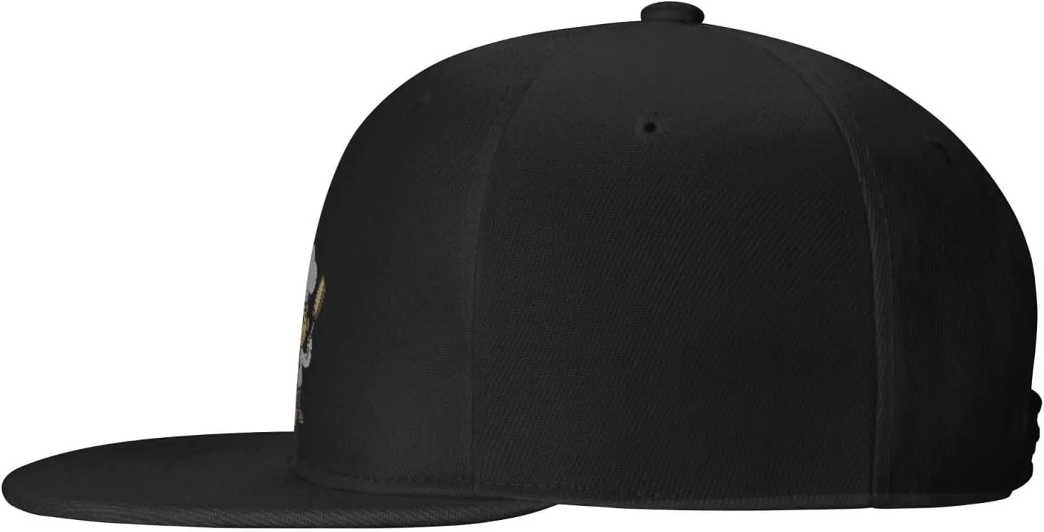 Adjustable Chef with Spatula and Frying Pan Snapback Hat for Men Women Baseball Cap Dad Hats