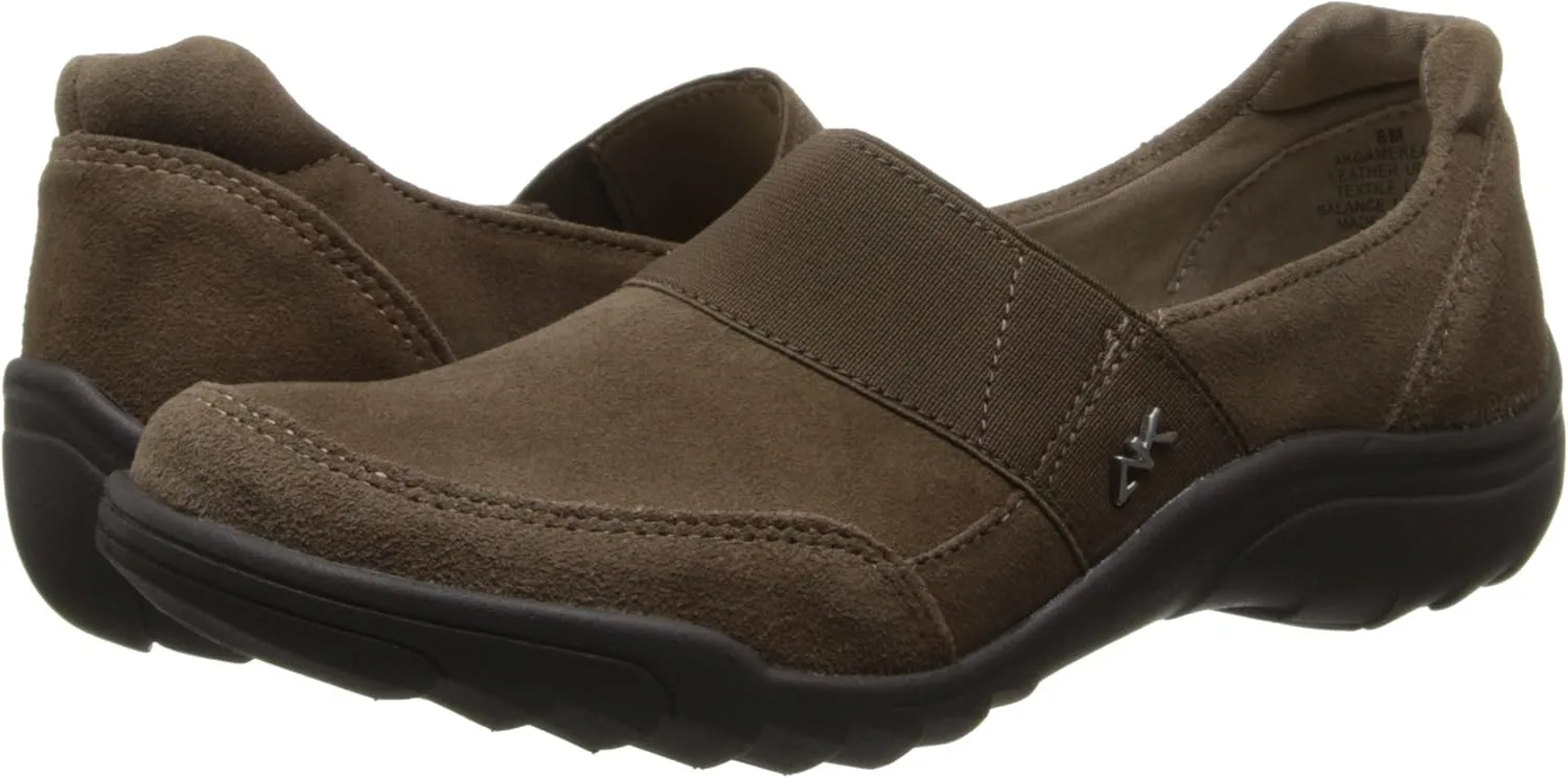 AK Anne Klein Sport Women's Gameready Suede Flat
