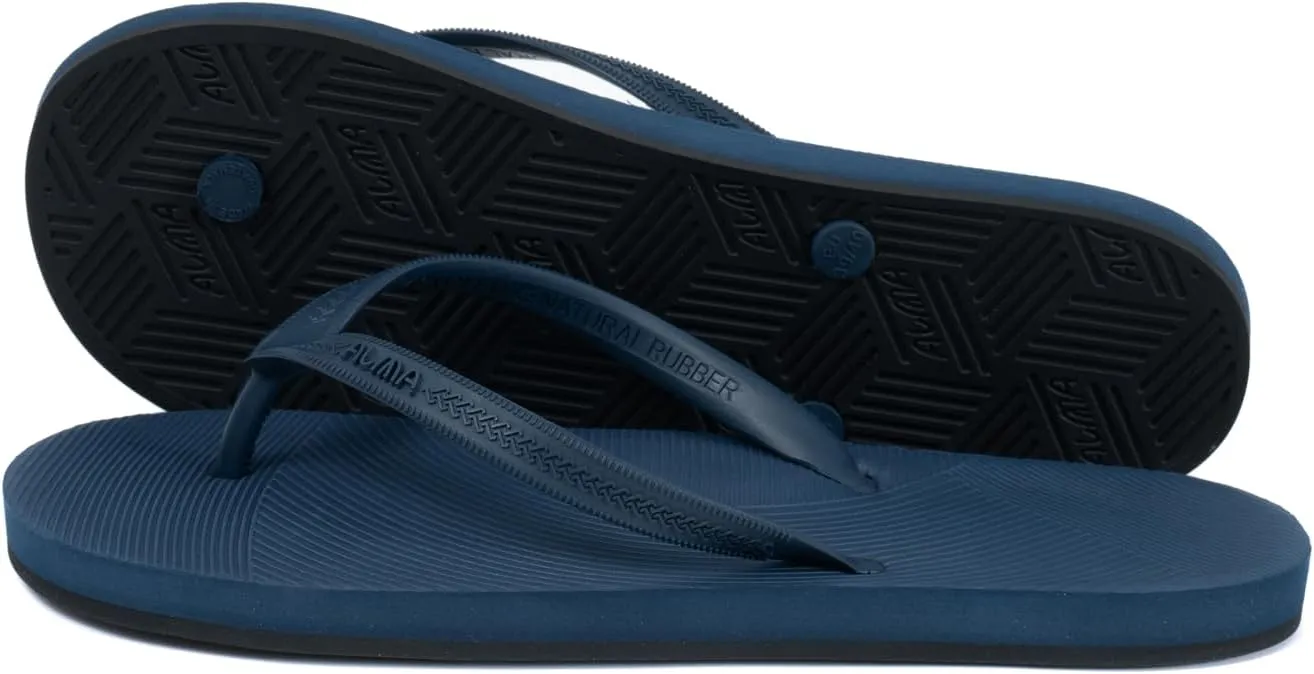 ALMA Women's ECOSOL Recycled Tire Sole Flip Flops
