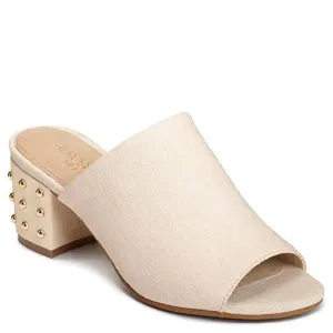 Almond Block Sandals Combo Streamlined Bone Elastic Slide Mid-Level Heel Aerosoles Toe On Winter sale