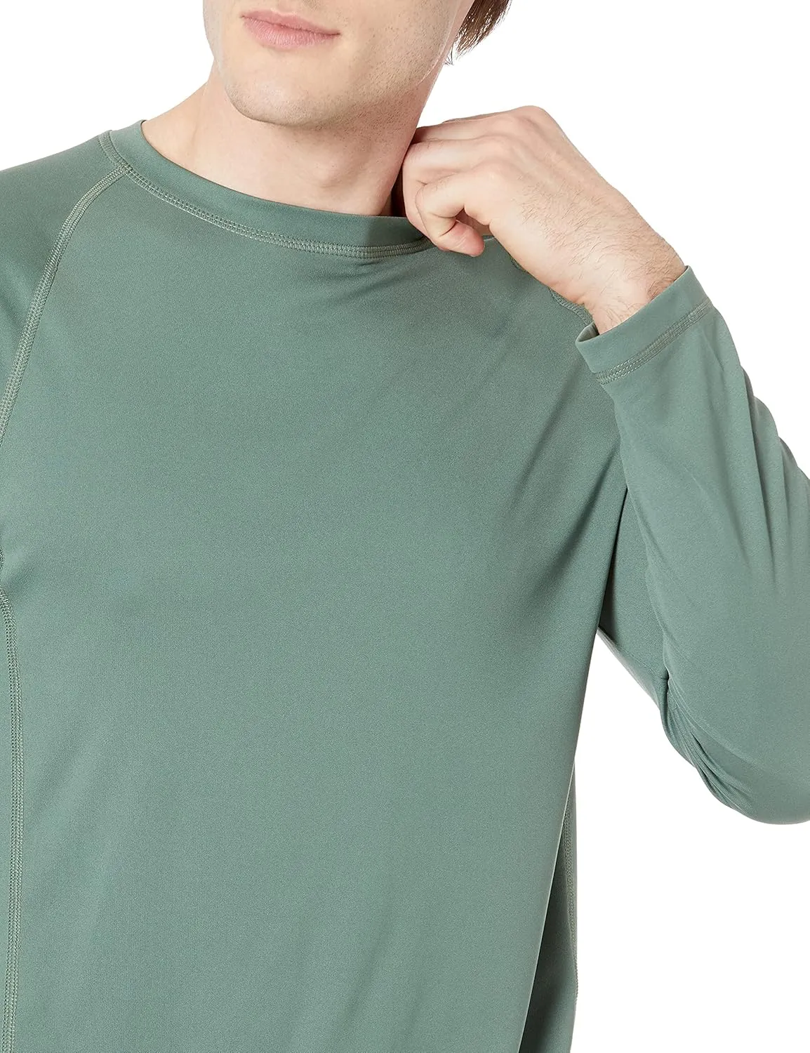 Amazon Essentials Men's Long-Sleeve Quick-Dry UPF 50 Swim Tee