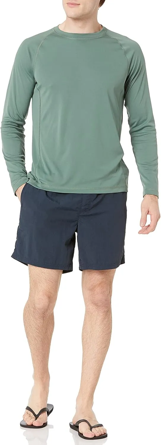 Amazon Essentials Men's Long-Sleeve Quick-Dry UPF 50 Swim Tee