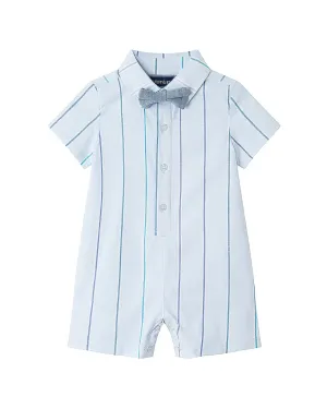 Andy & Evan Oxford Stripe Shirtall Set