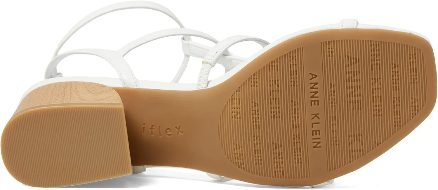 Anne Klein Womens Matilda Strappy Ankle Strap Heels