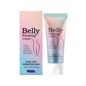 B Flat Belly Firming Cream, Belly Firming and Tightening Cream for All Skin Types, Body Lotion for Women and Men 4.23OZ