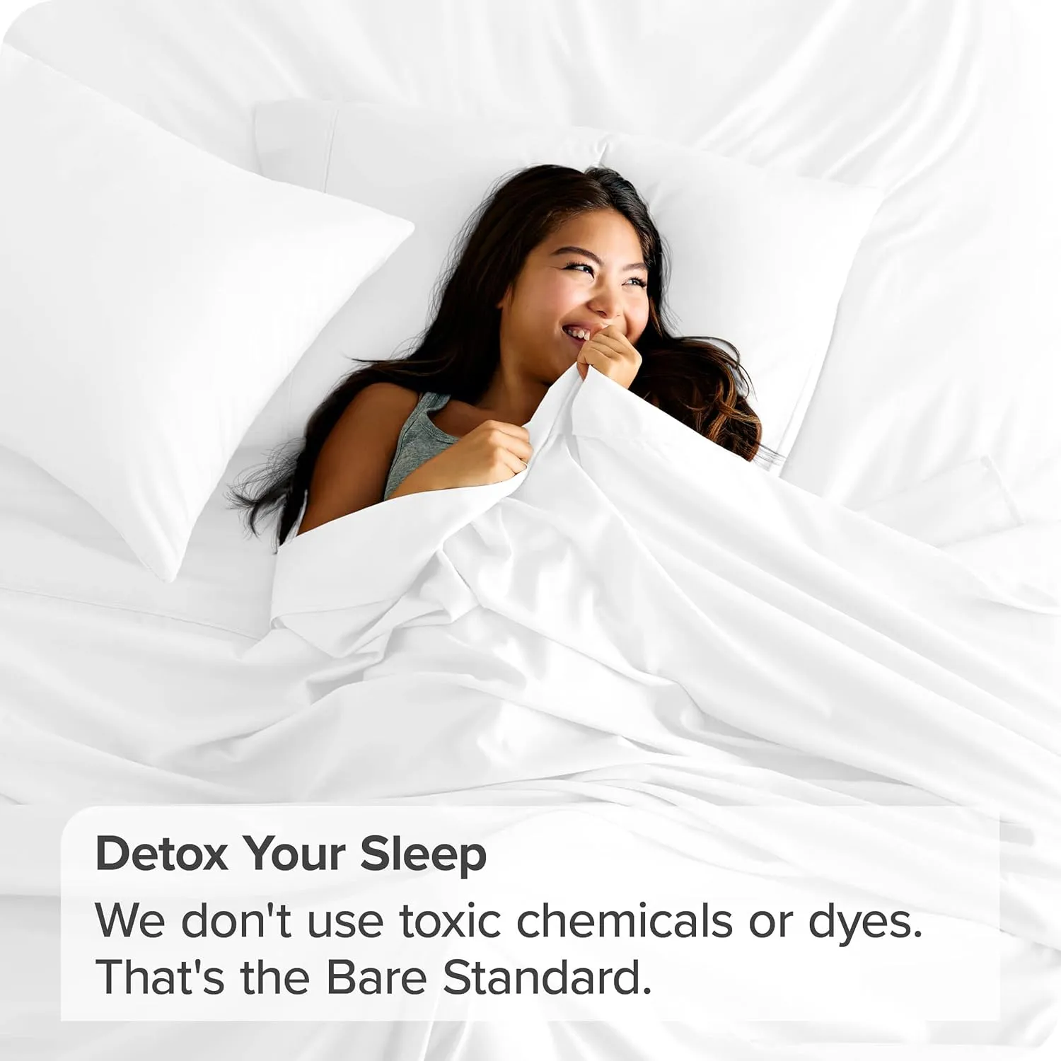 Bare Home Extra Long Flat Sheet - Premium 1800 Ultra-Soft - Hotel Luxury - Double Brushed - Easy Care - 1 Extra Long Flat Sheet Only (Twin/Twin XL, White)