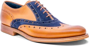 BARKER Abingdon Men's Handmade Leather Brogue Oxford Dress Shoes Timeless Elegance & Superior Craftsmanship