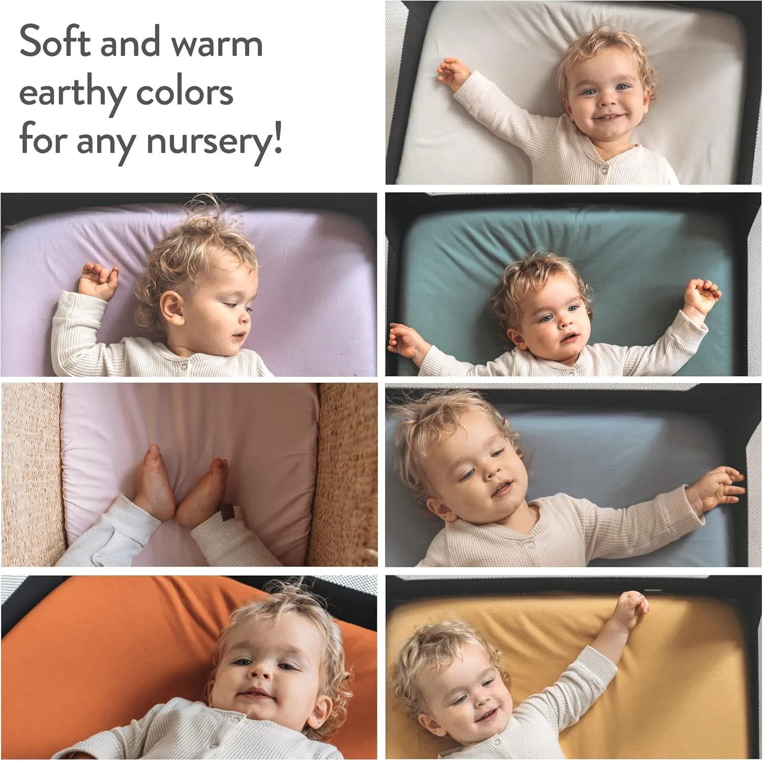 Bassinet Fitted Sheets for Halo Bassinest Swivel Sleeper Mattress – Snuggly Soft 100% Jersey Cotton – 2 Pack – Light   Dark Sage Green – 2 Pack