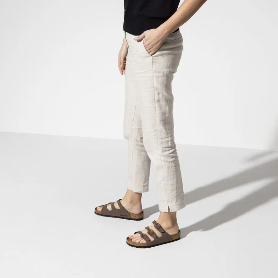 BIRKENSTOCK Florida Soft Footbed Sandal - Birkibuc Mocha