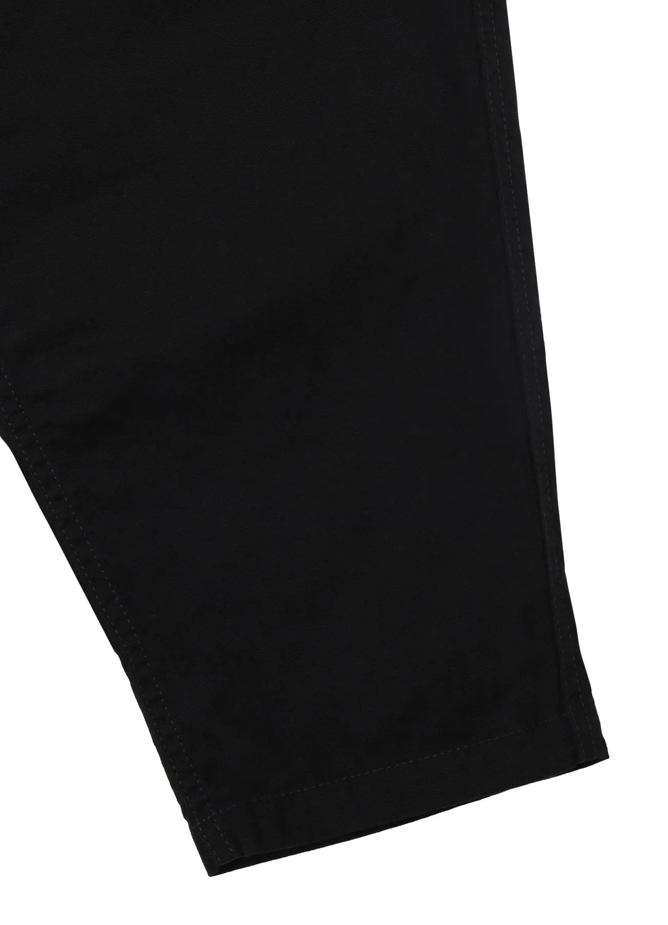 BLACK SCANDAL OXFORD NO-TUCK WAIST STRING WORK PANTS