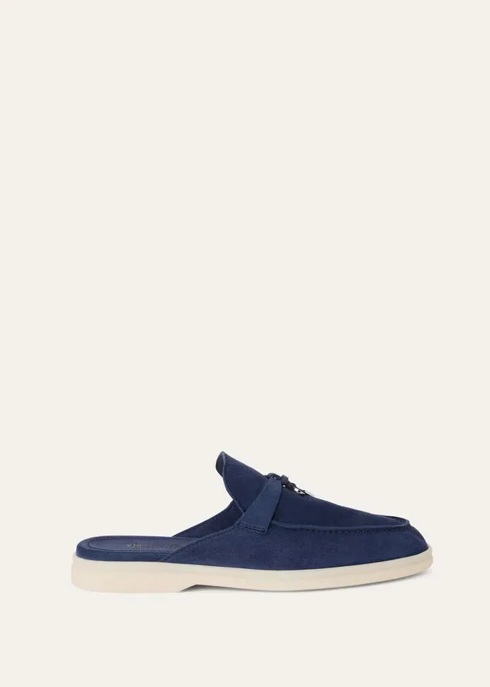 Blue Fluorite Babouche Charms Walk Loafers