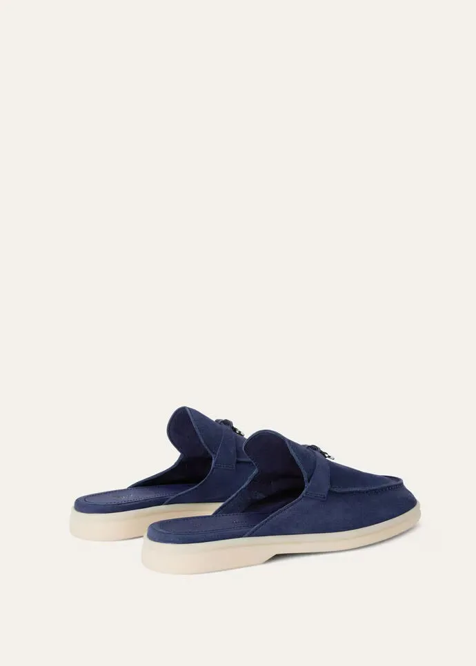 Blue Fluorite Babouche Charms Walk Loafers