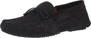 BOSS Women's Suede Slip-on Moccasins with Top Bow Detail Loafer Flat