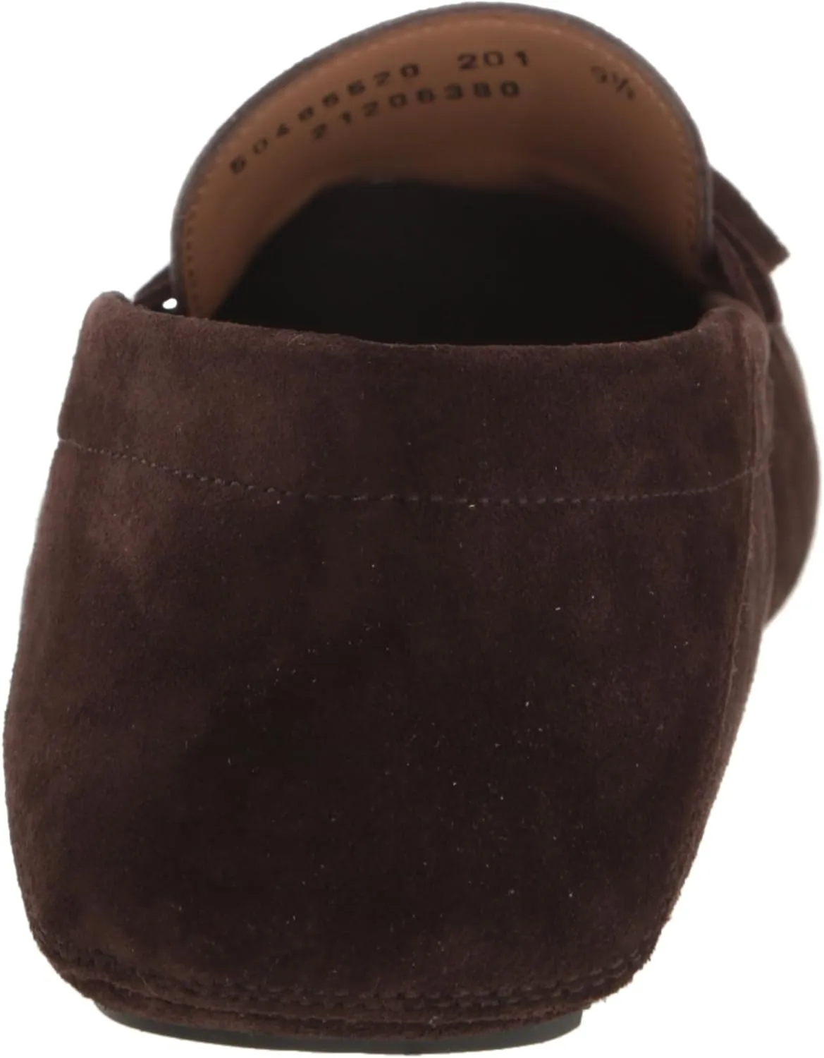 BOSS Women's Suede Slip-on Moccasins with Top Bow Detail Loafer Flat
