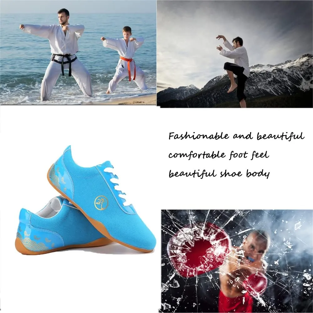 Boxing Karate Kung Fu Tai Chi Shoes,Sneakers for Men Women Kids Children Teenager Adults,