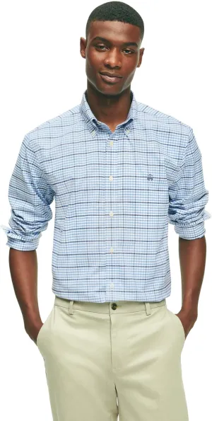 Brooks Brothers Men's Oxford Long Sleeve Sport Shirt