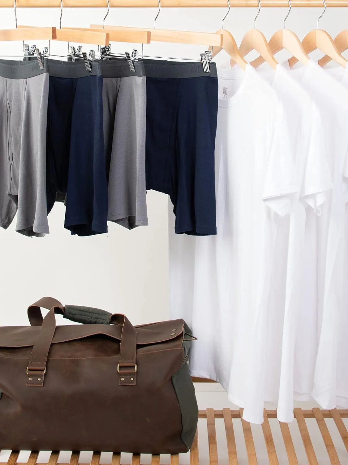 BVD Men’s Ring Spun Cotton Undershirts (Tag Free & Super Soft)