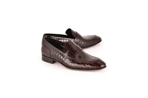 C01701- 3470c Croco leather- Brown