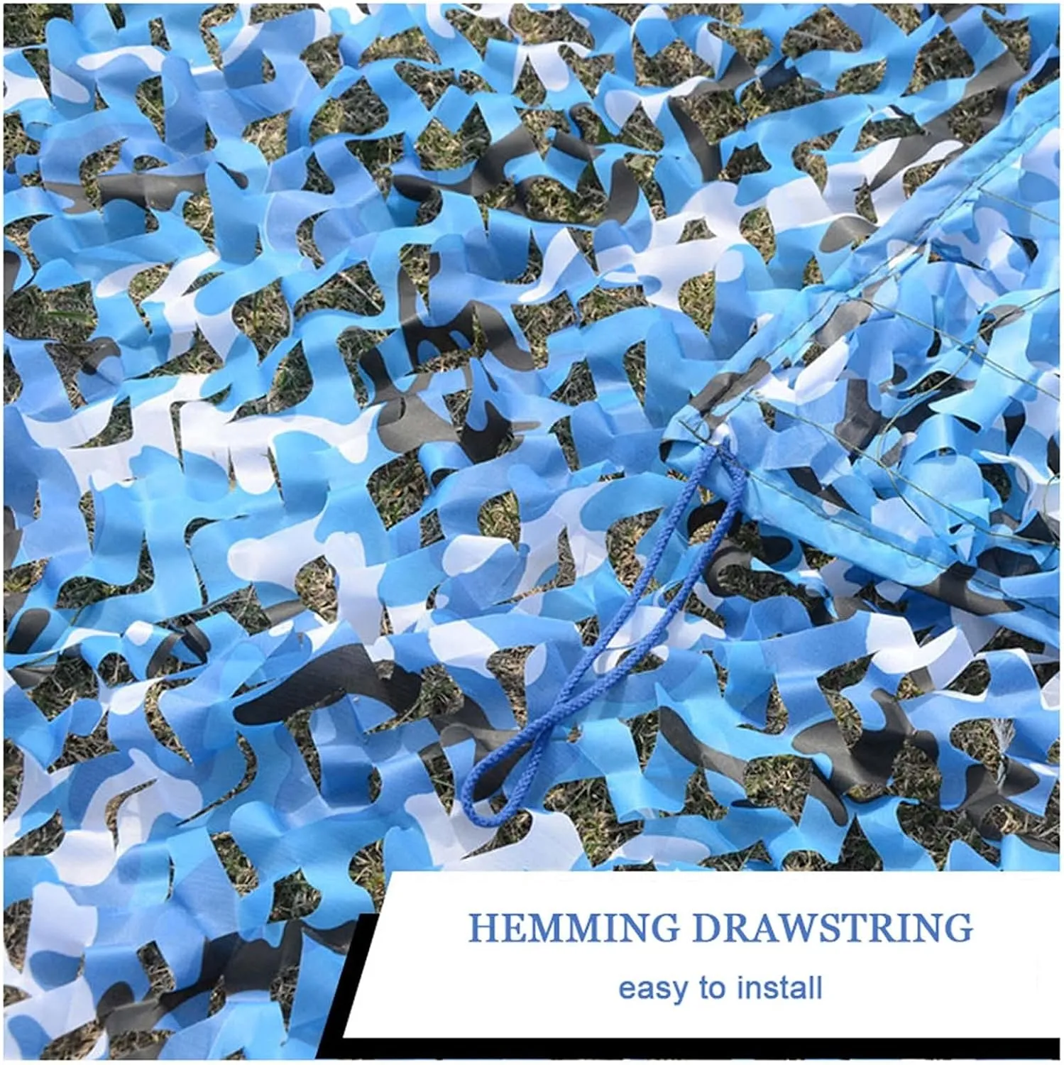 Camo Shade Netting Sunblock, Military Reinforced Camouflage Netting, for Patio, Pergola, Decoration, Uv Protection, 2/4/6/8m Outdoor Hunting Camouflage Net Cover,5x10m(16.4 * 32.8ft)