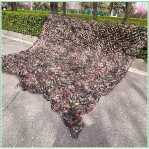 Camouflage Netting 2x3m 3x4m 4x5m 5x6m 6x8m, Hunting Camo Net, Sunscreen Camouflage Shade Net for Military/Garden/Patio, Privacy Mesh,cp-2x2m/6.6 * 6.6ft