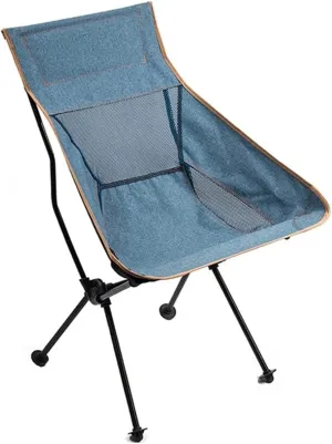 Camping Chair Camp Chair Fishing Chair Folding Portable Outdoor Leisure Recliner Oxford Cloth Breathable Stool with High Back s Outdoor Fishing Chair