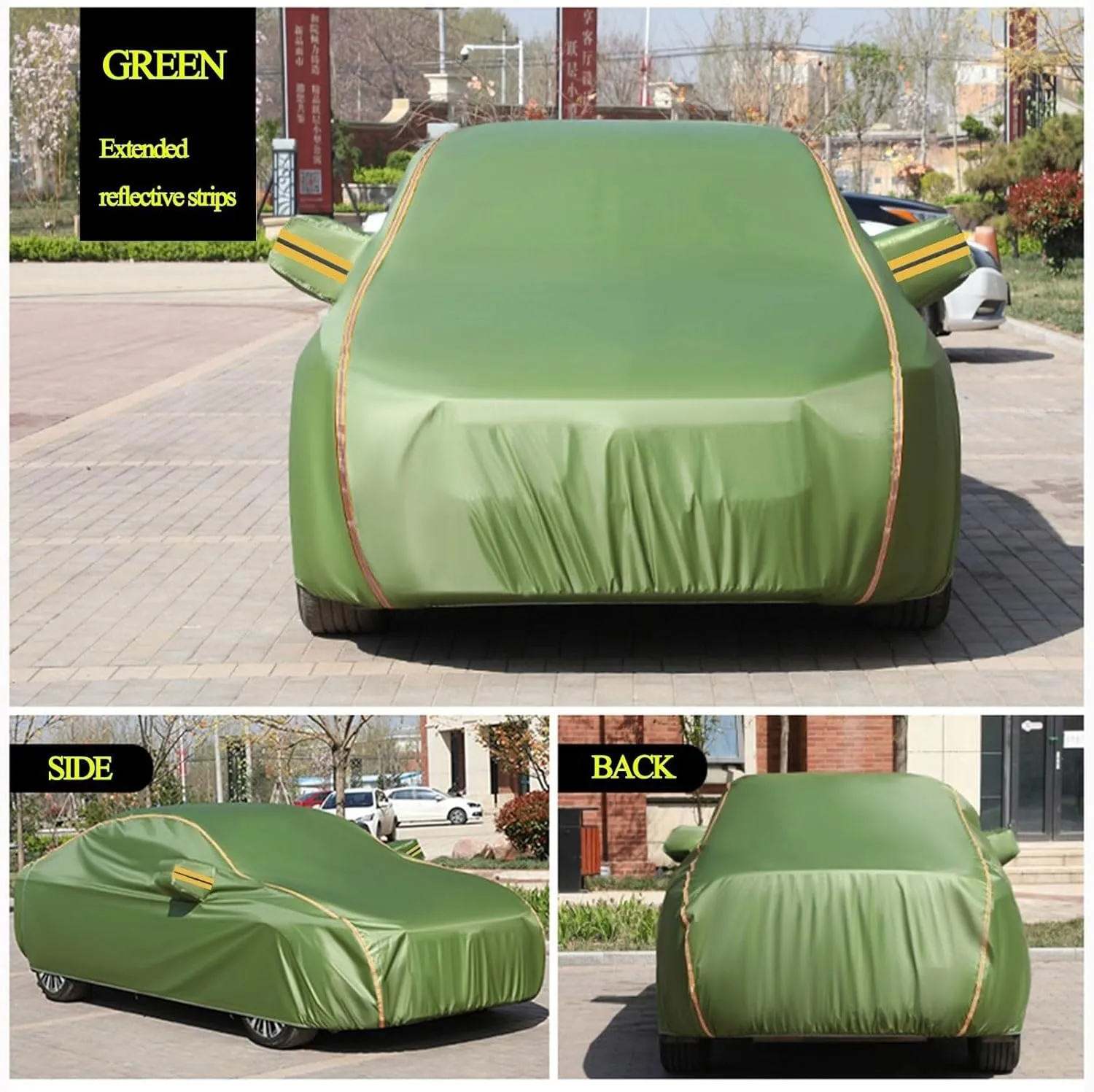 Car Cover for DeTomaso Pantera 1985-1991, Anti-Scratch and dust uv Oxford car Cover for All Season Protector Indoor and Outdoor Full Cover with Zipper