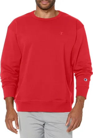 Champion Men's Crewneck, Powerblend Fleece Sweatshirt, Crewneck Sweatshirts (Reg. Or Big & Tall)