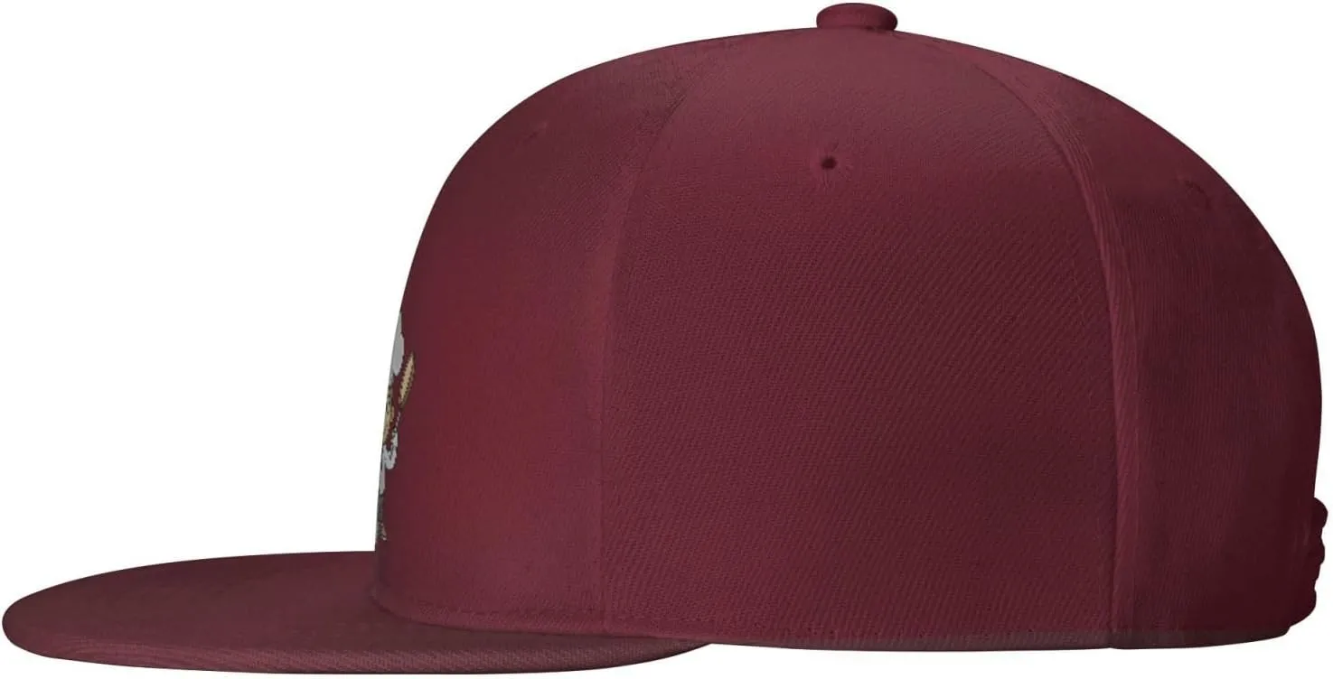 Chef with Spatula and Frying Pan Baseball Cap for Men Women Snapback Hat Trucker Flat Bill Caps Sun Hat