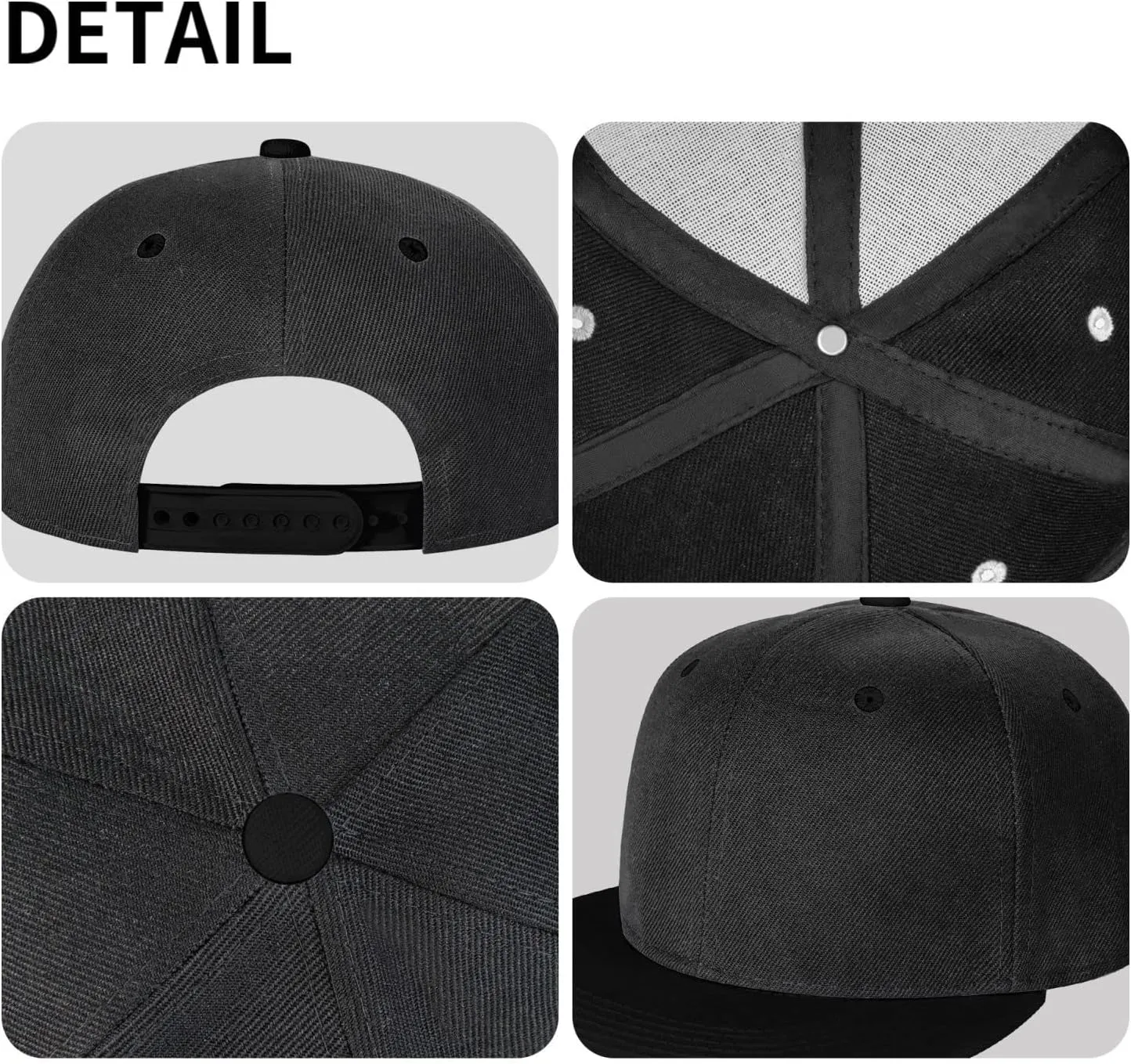 Chef with Spatula and Frying Pan Snapback Hat for Men Women Baseball Cap Trucker Flat Bill Hats Dad Caps
