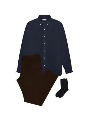 Chocolate Chino   Oxford Bundle