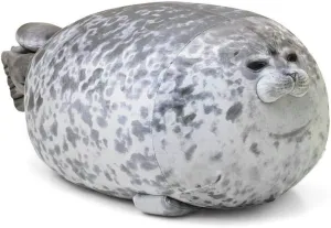 Chubby Blob Seal Pillow Soft Stuffed Cotton Plush Animals Toy 17.6 Inch