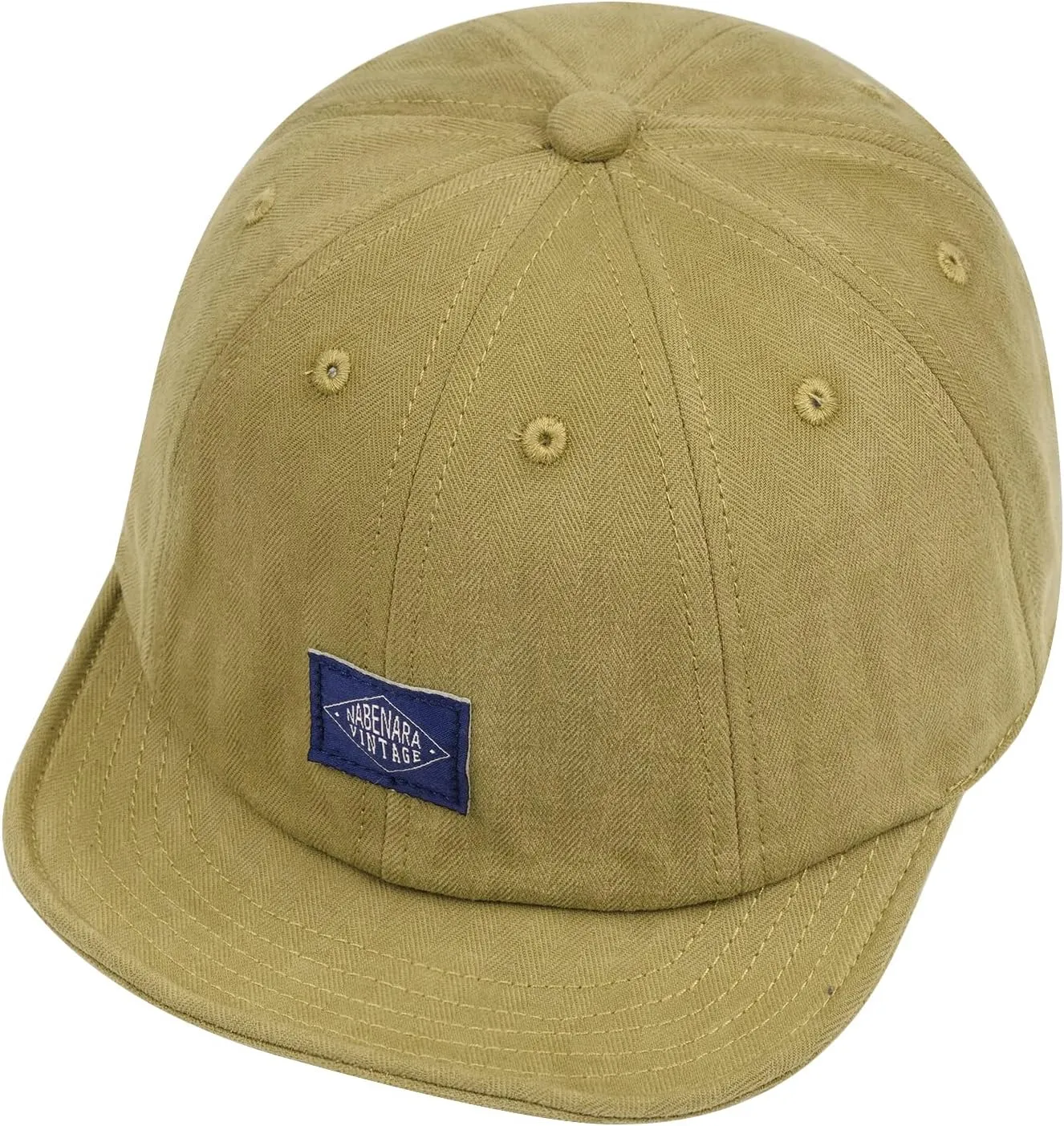 Clakllie Soft Short Brim Hats for Men Low Profile Baseball Cap Casual Trucker Hat Moisture Wicking Outdoor Running Hat