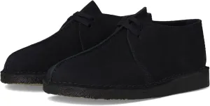Clarks Men's Desert Trek Oxford, Black Suede, 9.5