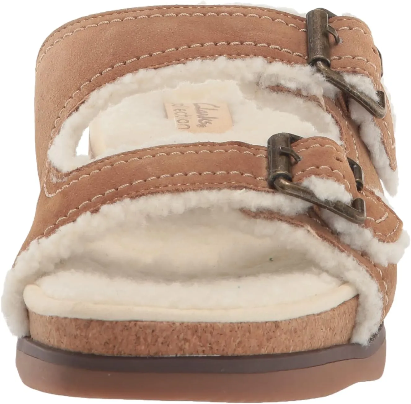 Clarks Women's Brynn Sparkle Flat Sandal