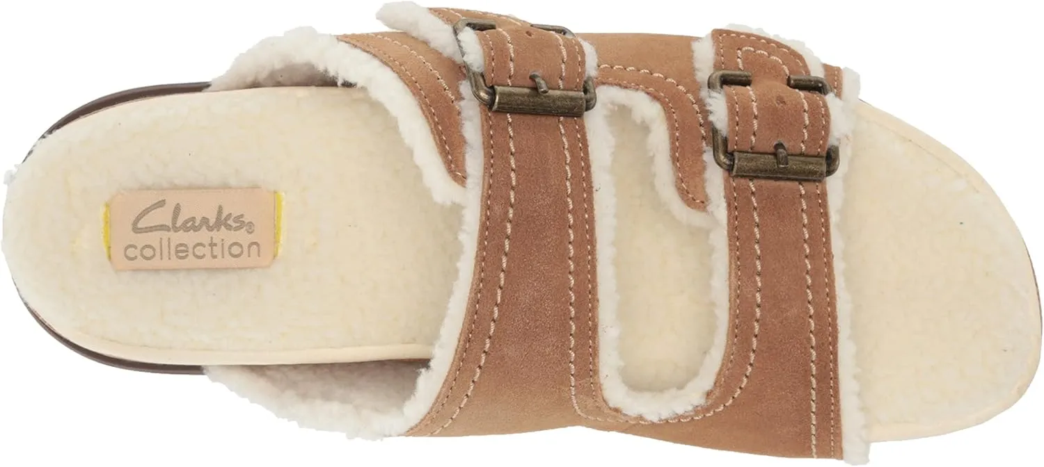 Clarks Women's Brynn Sparkle Flat Sandal