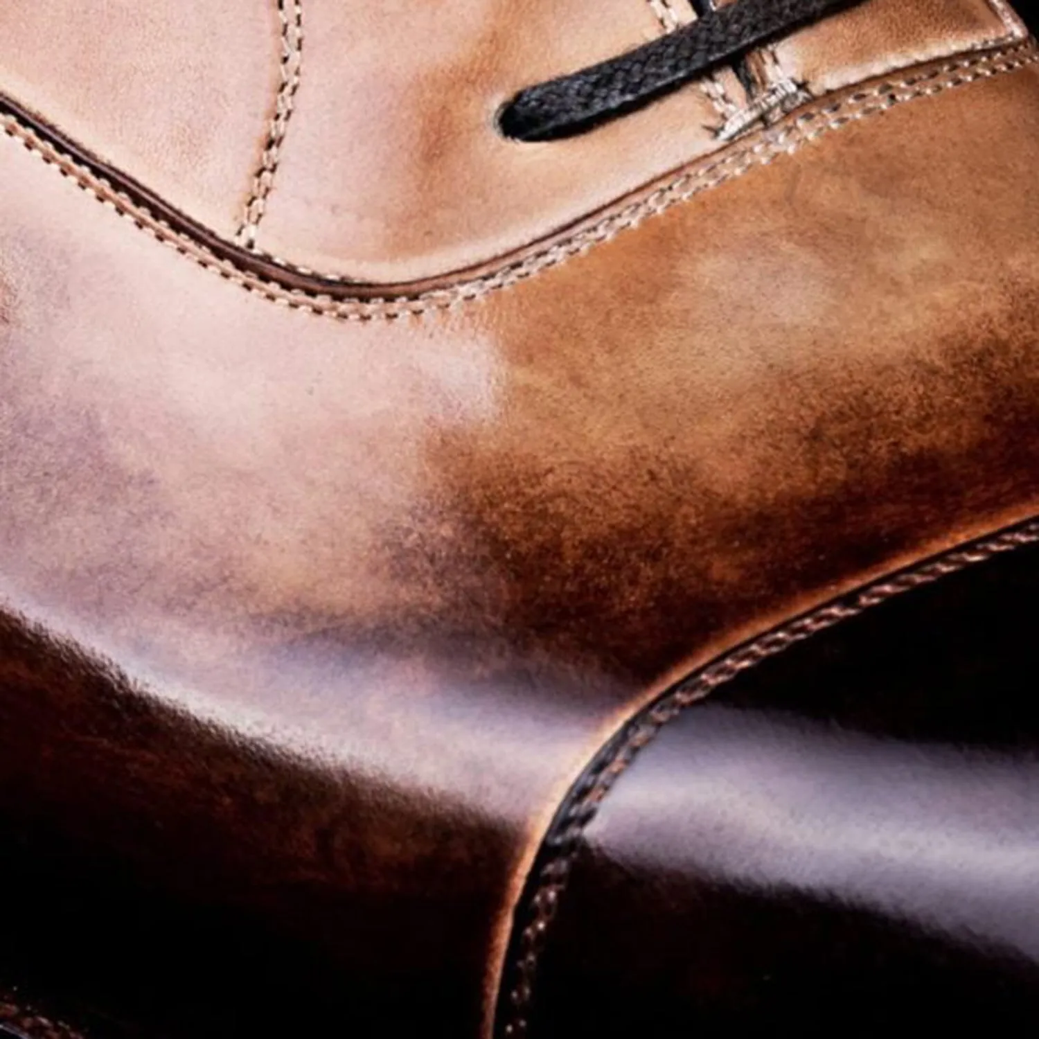 Classic Handmade Shiny Leather Oxford Shoes