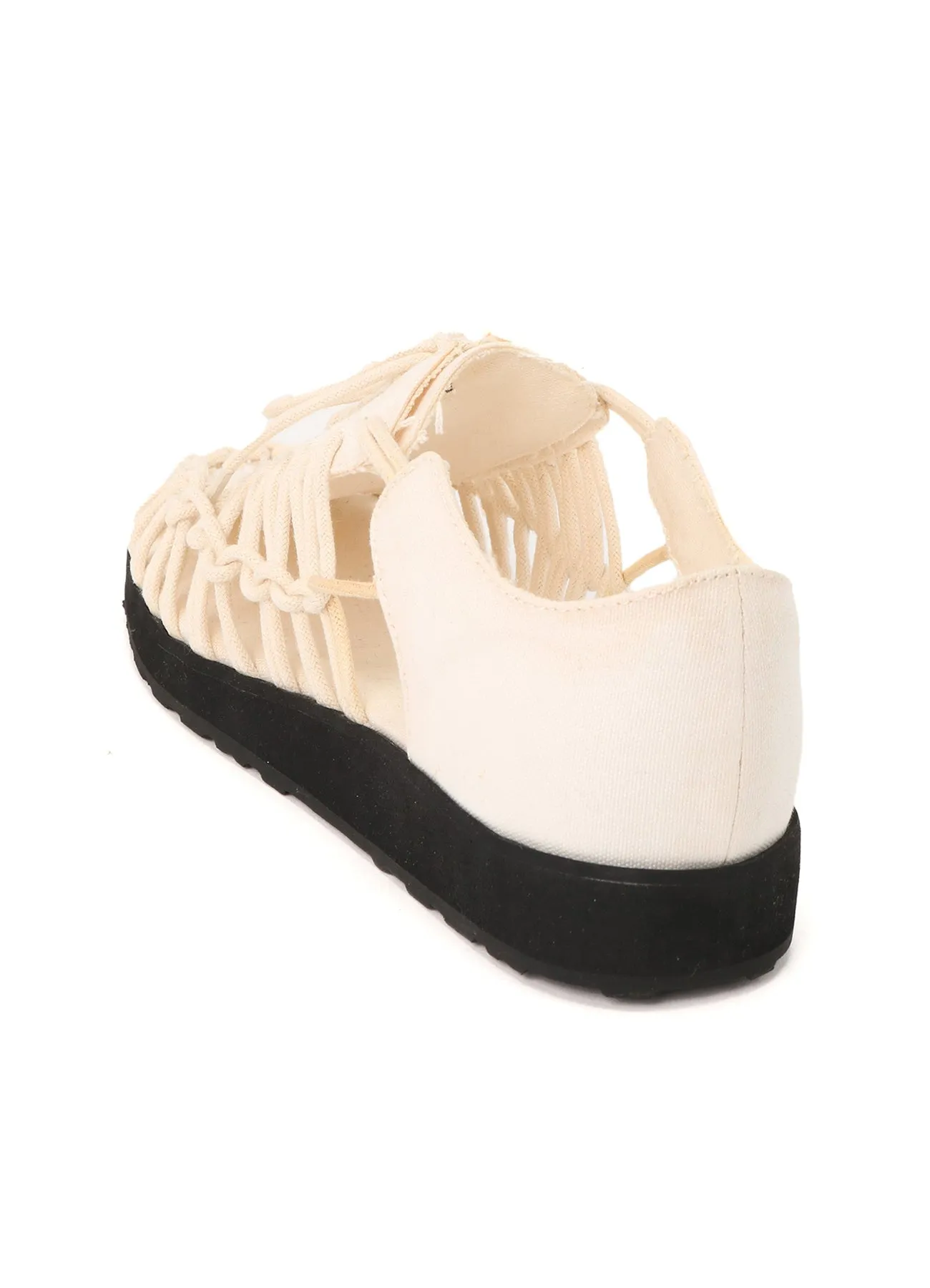 COTTON CANVAS LOOP SHOES