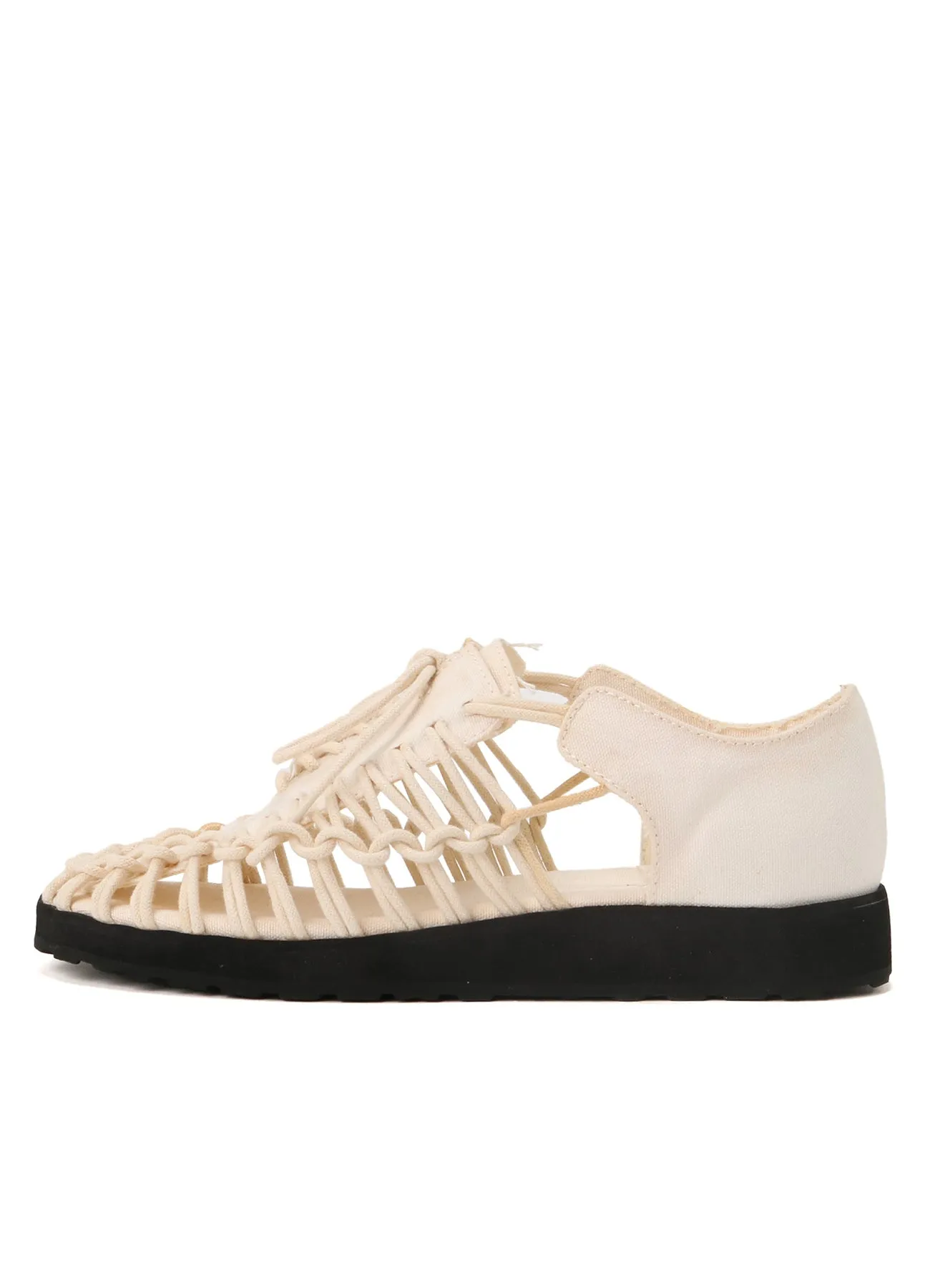 COTTON CANVAS LOOP SHOES